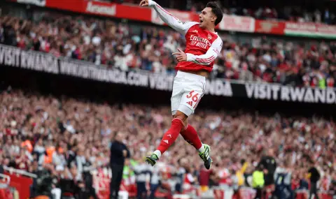 Арсенал разгроми Нотингам Форест - 1