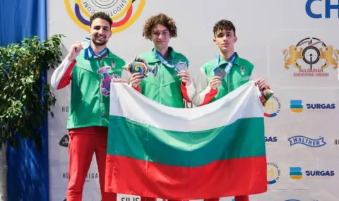 Сребро за България на Европейското по спортна стрелба в Бургас - 1