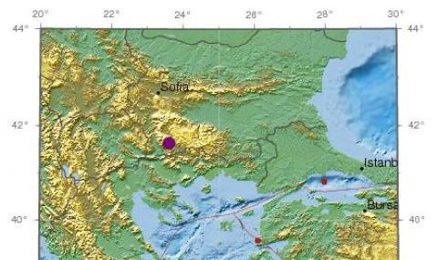 Земетресение разлюля Югозападна България - 1