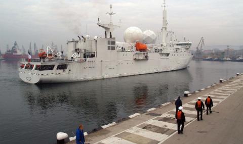 Френски разузнавателен кораб в Черно море - 1