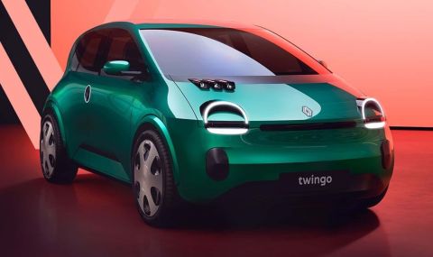 Renault възроди Twingo като евтин електромобил - 1