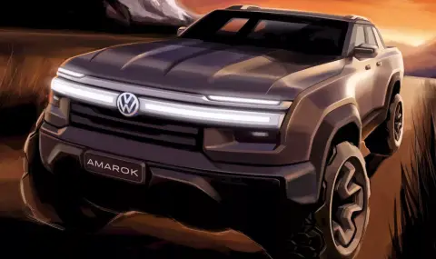 Volkswagen се отказва от идеята за хибриден пикап - 1