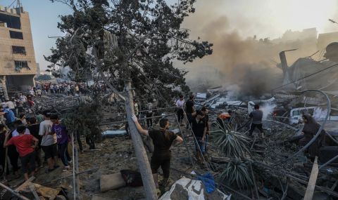 Израел: Поразихме 250 цели на "Хамас" в Газа през последните 24 часа (ВИДЕО) - 1