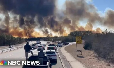 Fires cause state of emergency on Long Island VIDEO  - 1