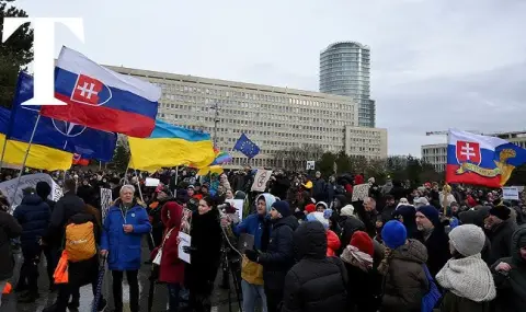 Фицо: Участници в събитията в Грузия и Майдана в Украйна организират протестите в страната  - 1