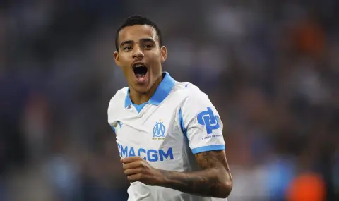 Greenwood scores four as Marseille climb to top of French league  - 1