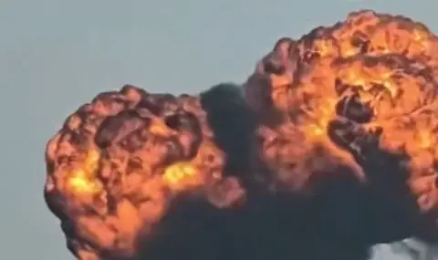 Drone causes explosion at Oman oil terminal  - 1