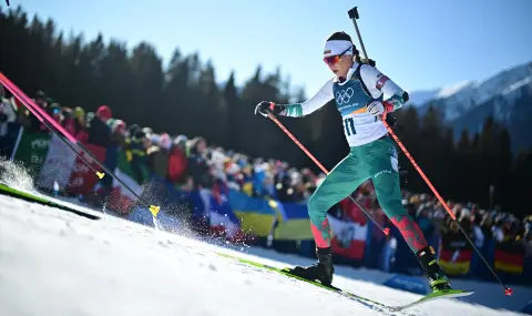 Лора Христова завърши на 14-о място в масовия старт в биатлона - 1