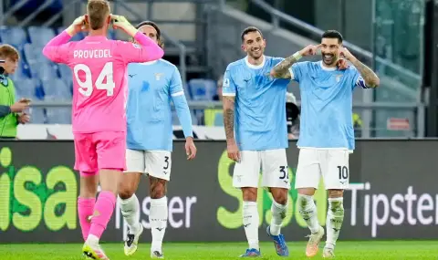 Лацио се върна към победния път след победа у дома срещу Каляри  - 1