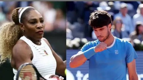 Серина Уилямс и Карлос Алкарас заедно на US Open - 1