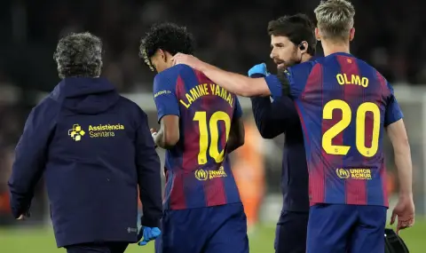  Барселона победи Селта Виго, голмайсторът Ямал напусна контузен - 1