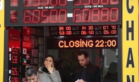 Тотален срив! Турската лира падна до рекордно ниско равнище - 1