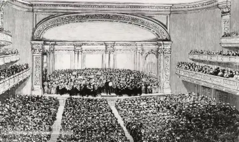 5 май 1891 г. Руският композитор Чайковски открива концертната зала "Карнеги Хол" в Ню Йорк - 1