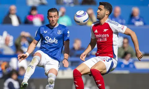 Евертън помогна на Ливърпул в битката за титлата с Арсенал - 1