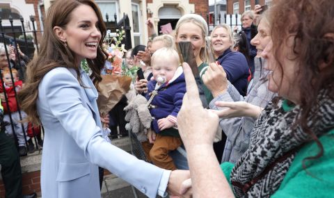 Кейт Мидълтън попадна в неудобна ситуация в Северна Ирландия (ВИДЕО) - 1