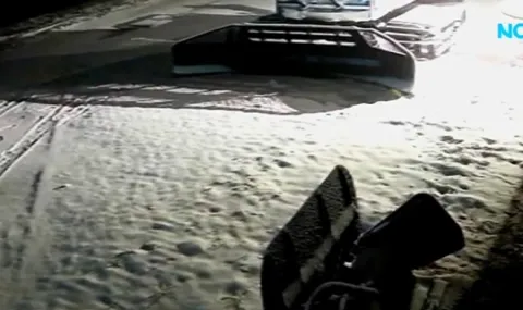 Сняг заваля съвсем близо до София