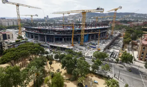 Барселона ще приеме ПСЖ на Олимпийския стадион "Монтжуик" заради продължаващия ремонт на "Камп Ноу" - 1