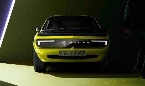 Новата Opel Manta ще има екран вместо предна решетка (ВИДЕО) - 1
