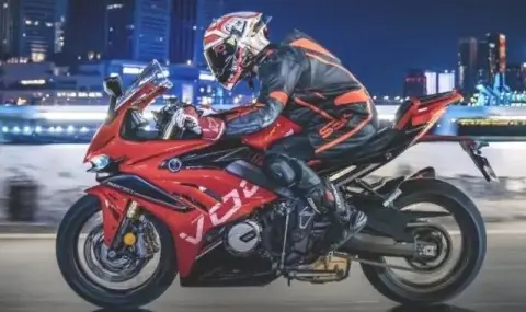 Нов високоскоростен китайски мотоциклет - 1