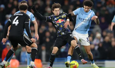 Ман Сити взе трудна победа срещу Лийдс - 1