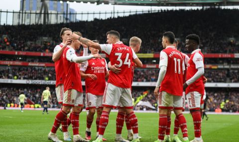 Арсенал разгроми Лийдс за шеста поредна победа във Висшата лига - 1