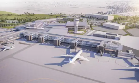 Промениха визията на новия Терминал 3 на летище „София“ - 1