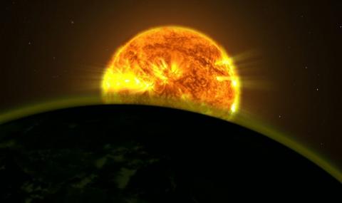 Астрономи откриха &quot;поглъщаща&quot; светлината планета - 1