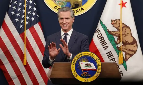 Губернаторът на Калифорния обвини Тръмп: Това, на което сме свидетели, не е правоприлагане - това е авторитаризъм - 1