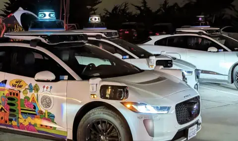 Събраха 50 електрически таксита в улица без изход след нелепа шега - 1