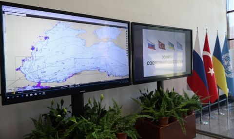 Работи! Съвместният координационен център за износа на зърно от Украйна беше открит в Истанбул - 1