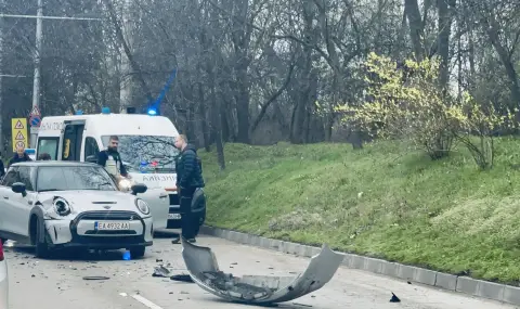 Огромно задръстване в София заради катастрофа