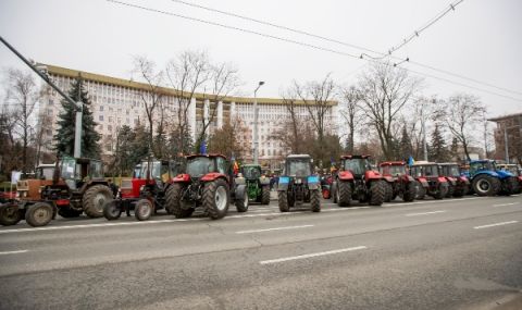Фермери протестираха в Молдова - 1