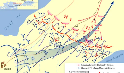 8 февруари 1913 г. Подвигът при Булаир - 1