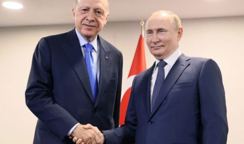 Започна срещата на Ердоган и Путин в Сочи  - 1
