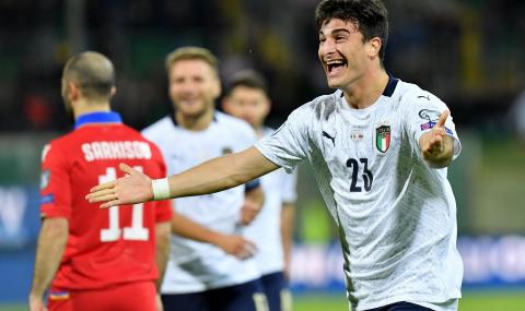 Италия вкарва 9 гола и постигна няколко рекорда едновременно - 1