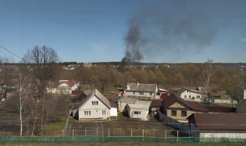 Обстрел на ГКПП "Нови Юрковичи" и граничното село Климово в Брянска област - 1