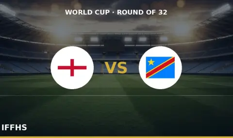 England vs DR Congo in historic first knockout clash  - 1