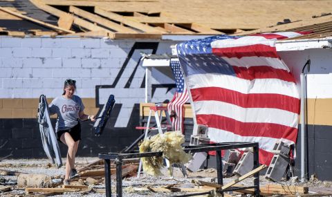 Джо Байдън ще посети опустошения от торнадо град в щата Мисисипи  - 1