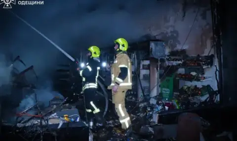 Руска атака порази две сгради в украинския град Одеса