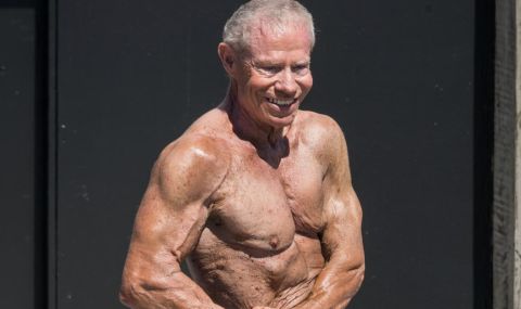 90-годишният Джим Арингтън - най-възрастният бодибилдър в света (ВИДЕО+СНИМКИ) - 1