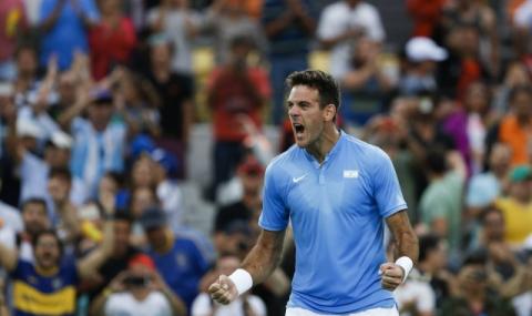 Дел Потро: Григор бе по-добър в началото - 1