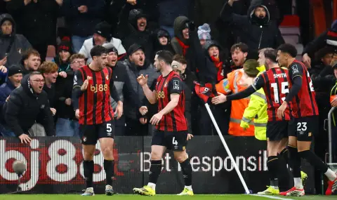 Манчестър Юнайтед завърши наравно като гост на Борнемут - 1