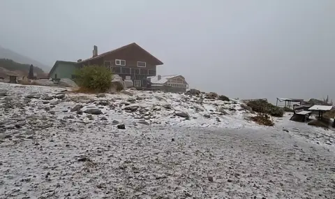 Първи сняг заваля над Мусала - 1