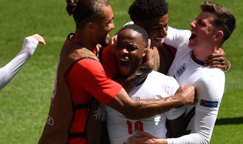 Трудно, но Англия успя да стартира Евро 2020 с победа над Хърватия - 1
