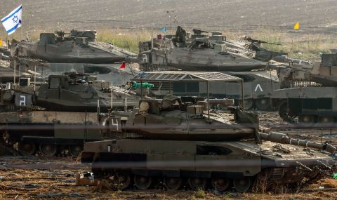 Израелските танкове влязоха в Газа - 1