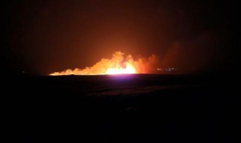 Пожар горя край военния полигон "Тюлбето" в Казанлък - 1