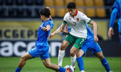  България U21 с равенство срещу Азербайджан U21, "лъвчетата" завършиха мача с човек по-малко - 1