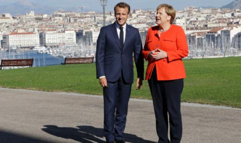 Меркел и Макрон планират бъдещето на ЕС - 1
