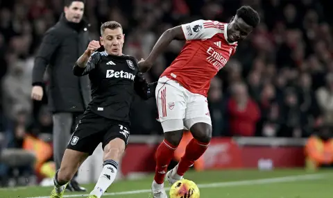 Арсенал уреди Букайо Сака за дълъг период  - 1