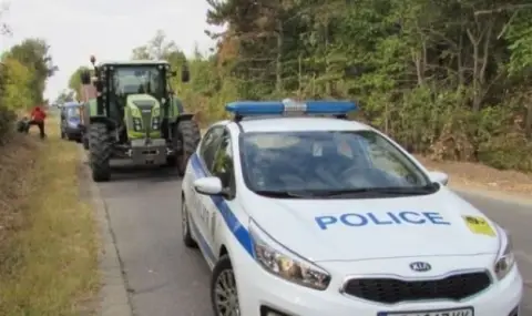 They arrested a drunk tractor driver who refused to give a blood sample in Vrachansko  - 1